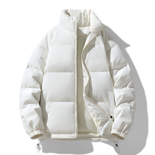 Herren Gepolsterte Pufferjacke mit hohem Stehkragen, winddichter Außenlage und verstellbarem Kordelzugsaum Shop Nory