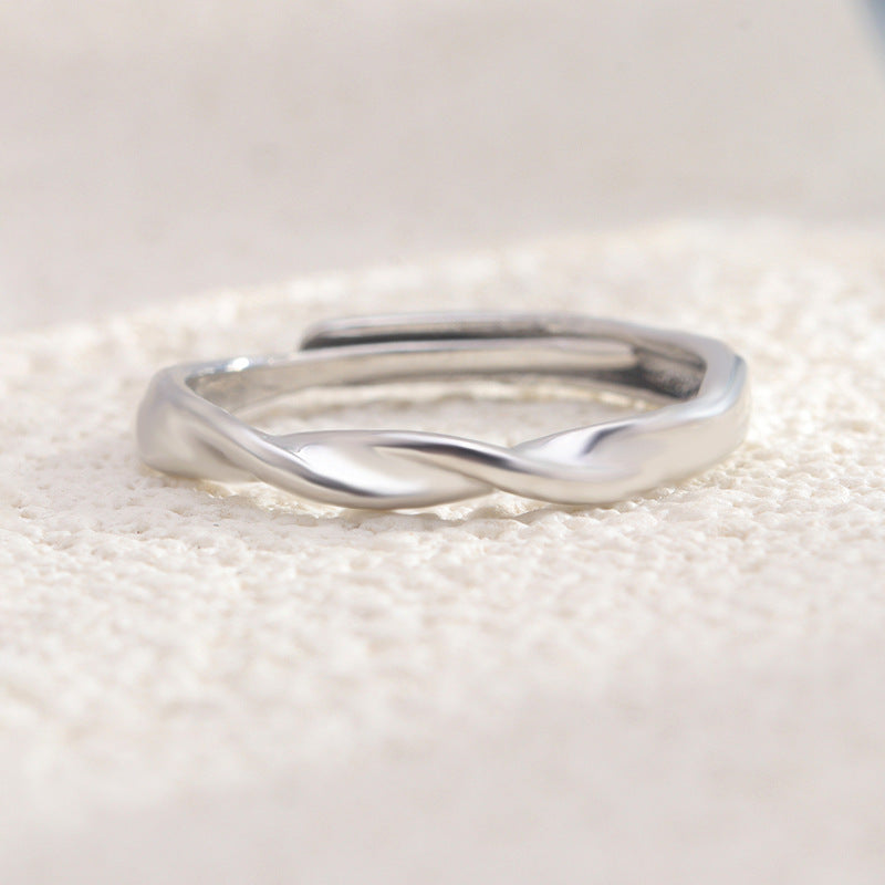 Damenring mit funkelndem Schmetterlingsdesign und Zirkonia-Steinen Shop Nory