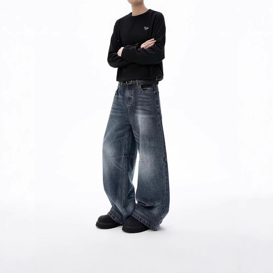 Unisex Trendige Weitgeschnittene Jeans Shop Nory