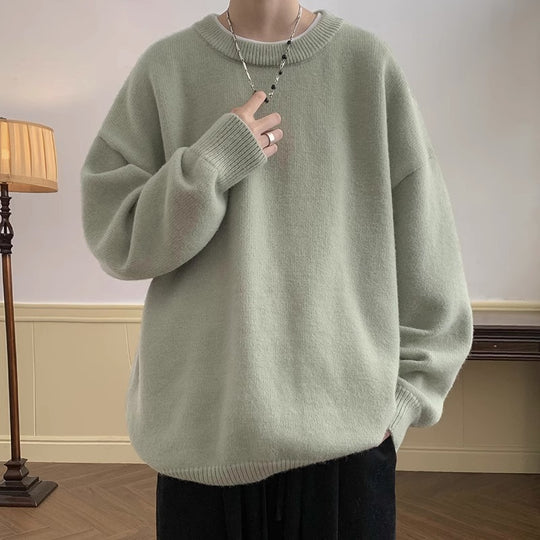 Unisex Oversized Kuschelpullover mit Rundhalsausschnitt Shop Nory