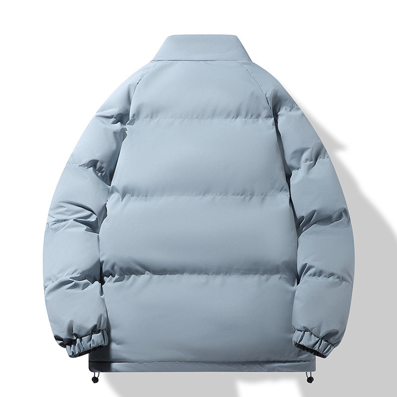 Herren Modische Thermo‑Wattierte Kurzjacke im Boxy‑Schnitt mit Rippenkragen Shop Nory