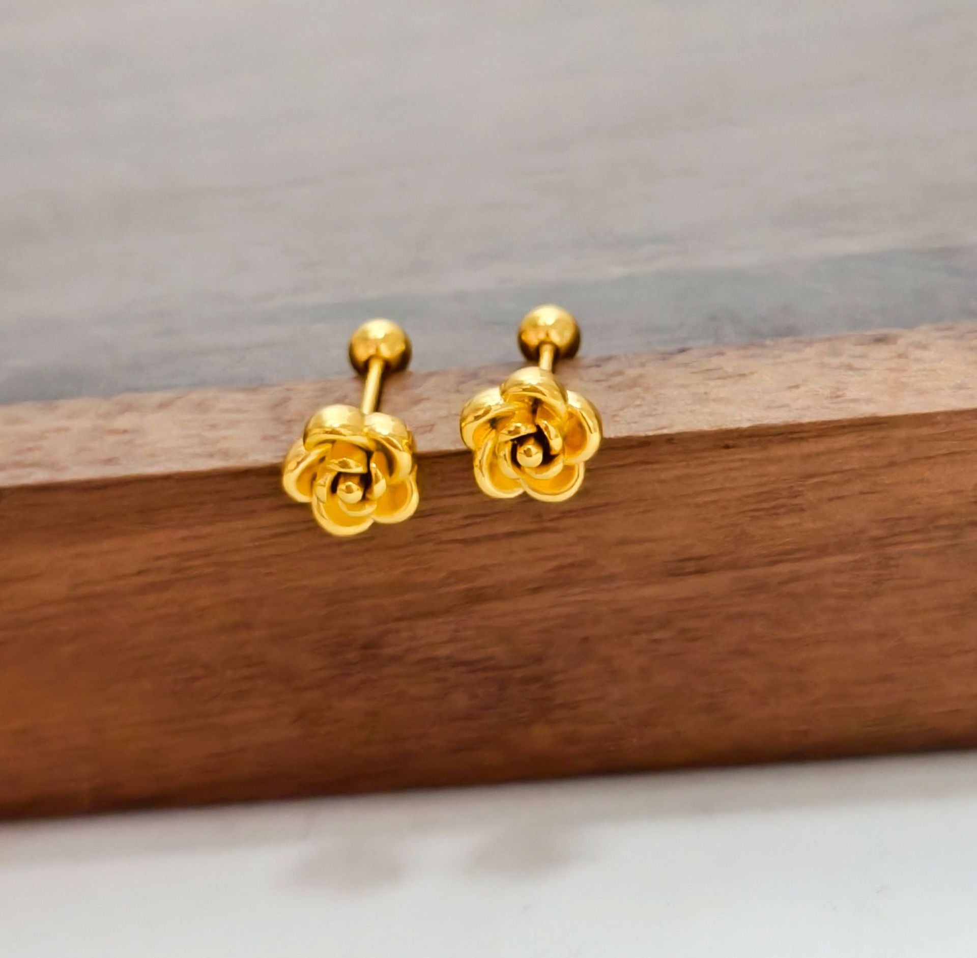 Damen Blumendesign Ohrstecker Shop Nory