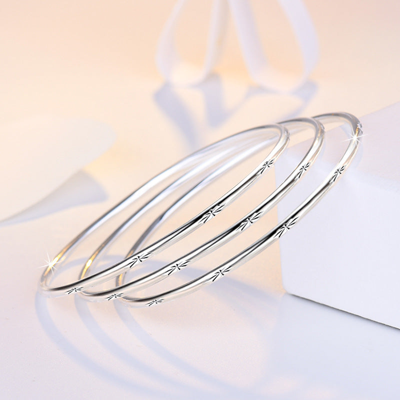 Damen Armreif-Set mit elegantem, filigranem Design und edlen Zirkonia-Details Shop Nory