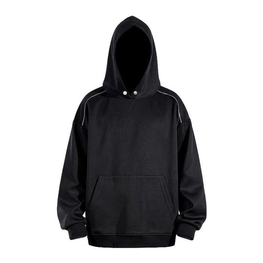 Herren Oversize-Kapuzenpullover mit Kängurutasche und Raglanärmeln Shop Nory