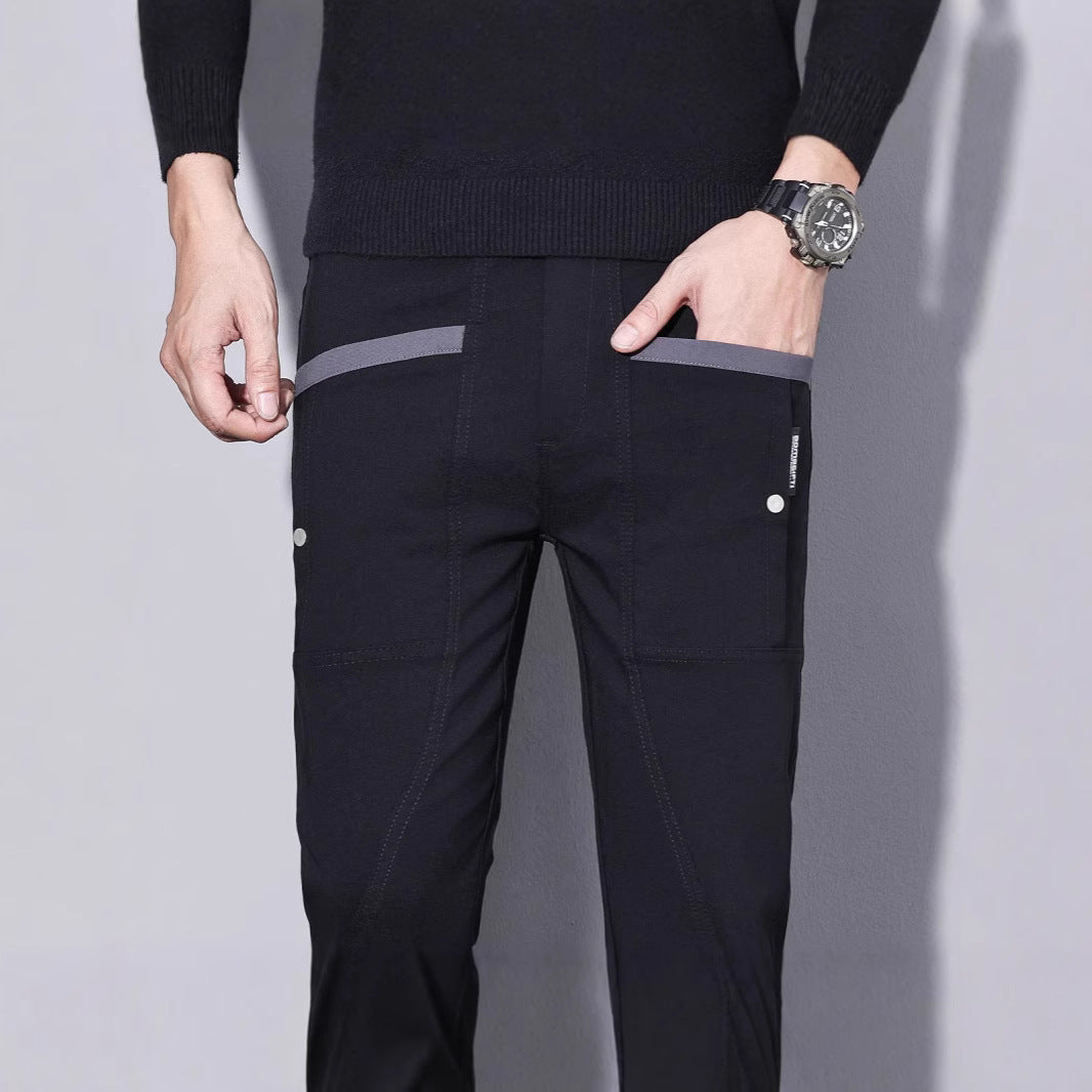 Herren Modische Cargo-Hose mit seitlichen Taschen Shop Nory