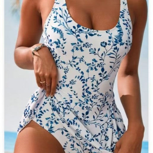 Damen Schwimmanzug mit stilvollem Rockteil