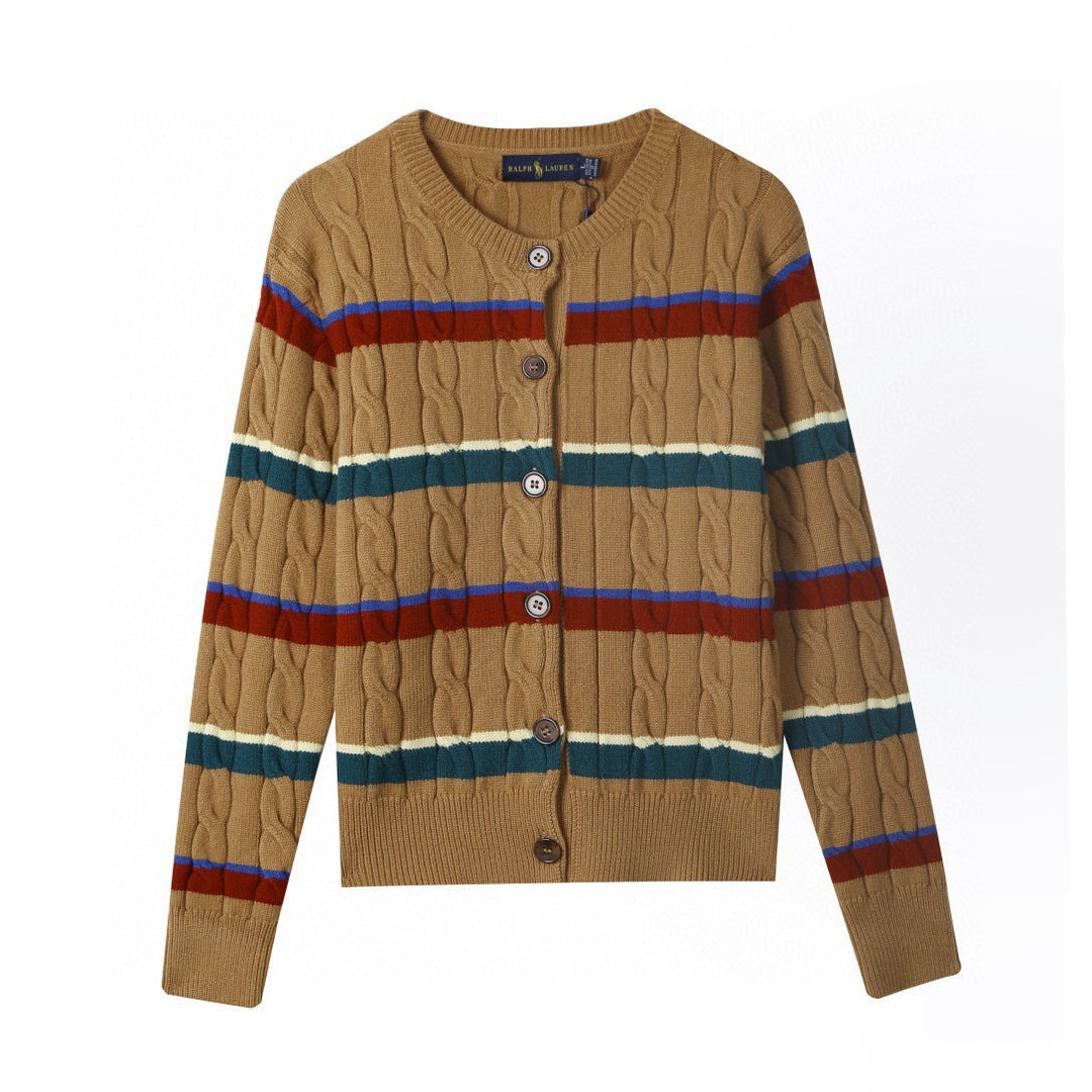 Damen Gemusterter Strickcardigan Shop Nory