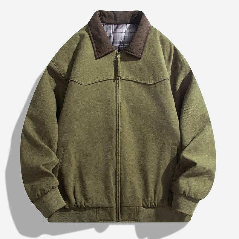 Herren Casual Steppjacke mit Kragen Shop Nory