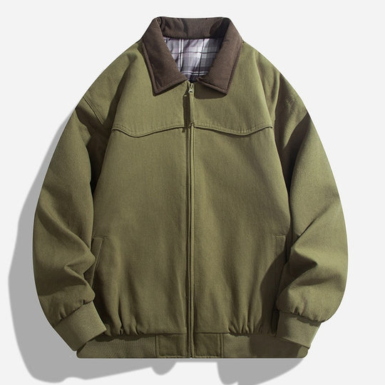Herren Casual Steppjacke mit Kragen Shop Nory