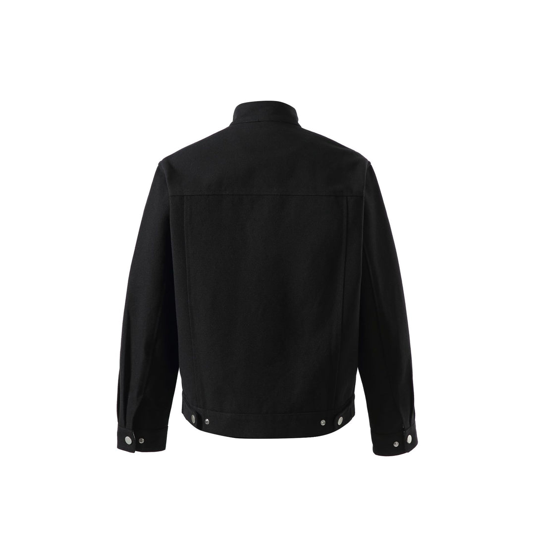 Herren Kurzblouson mit Stehkragen und Reißverschlusstaschen Shop Nory