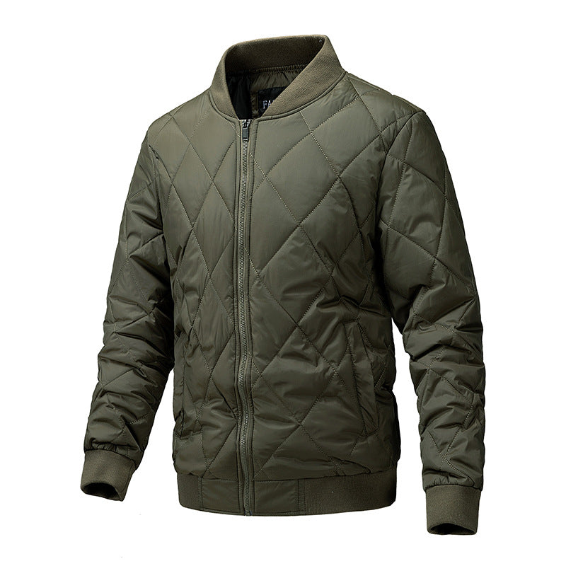 Herren Stepp-Bomberjacke mit leichter Thermoisolierung und Rippbündchen Shop Nory