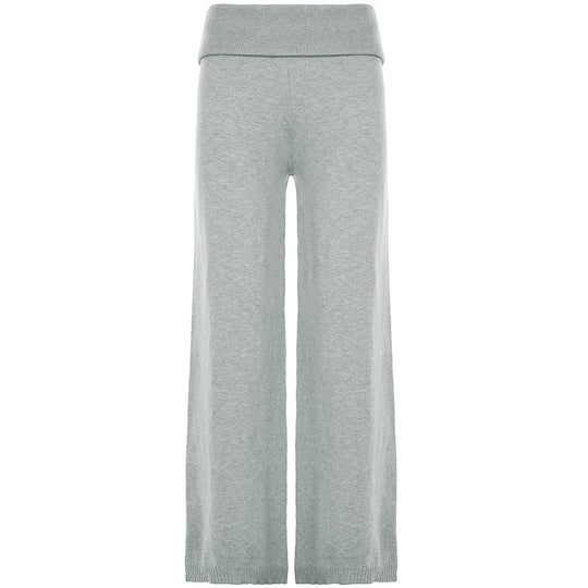 Damen nan kaschmirähnliches Strick-Lounge-Set mit Oversize-Pullover und weiten Palazzo-Hosen Shop Nory