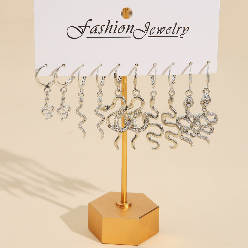Damen Ohrringe-Set mit verschiedenen Schmetterlingsdesigns Shop Nory