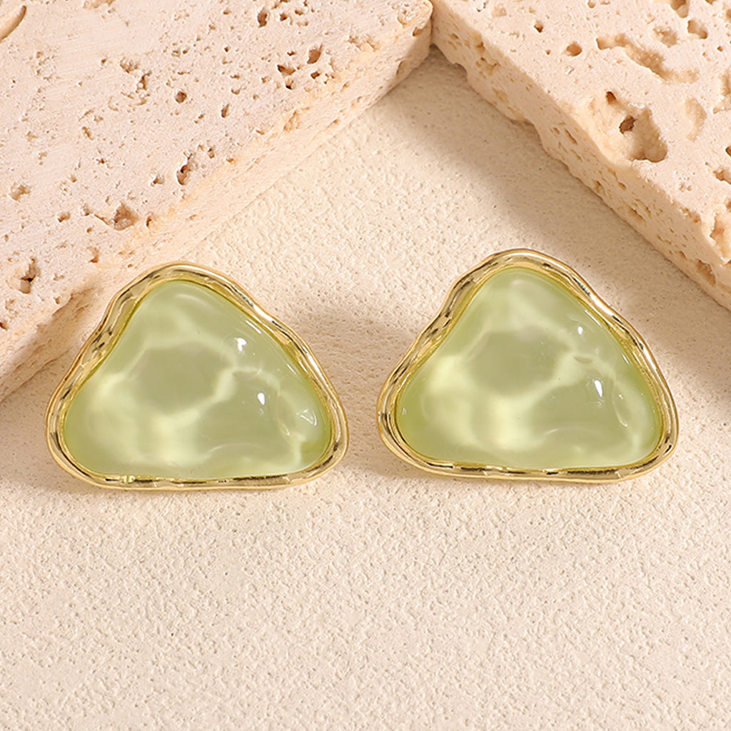Damen Ohrstecker mit kunstvollem Herzdesign Shop Nory