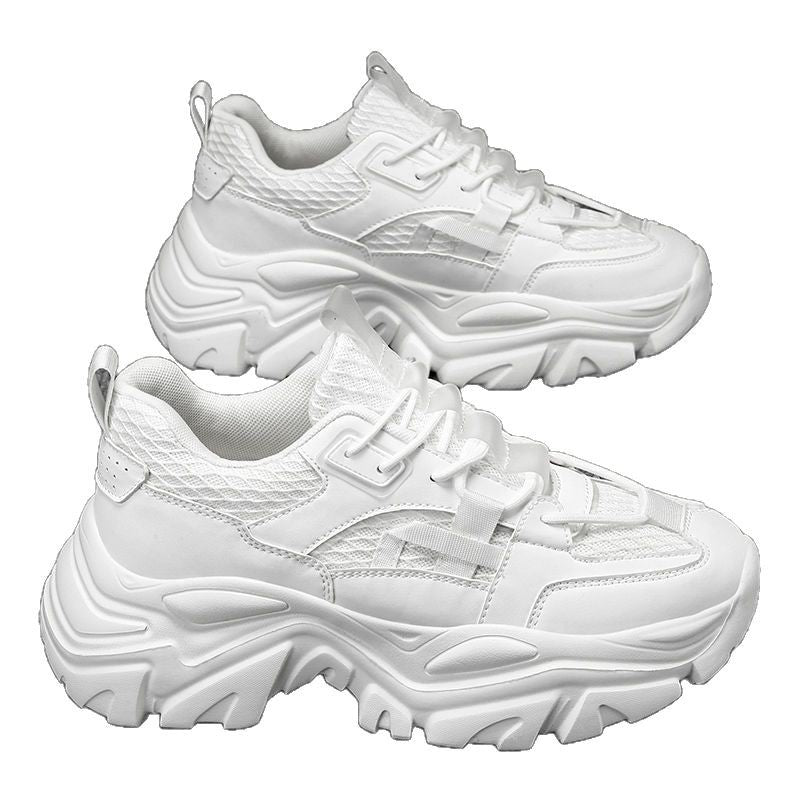 Damen Chunky Sneakers mit dämpfender Sohle und atmungsaktivem Obermaterial