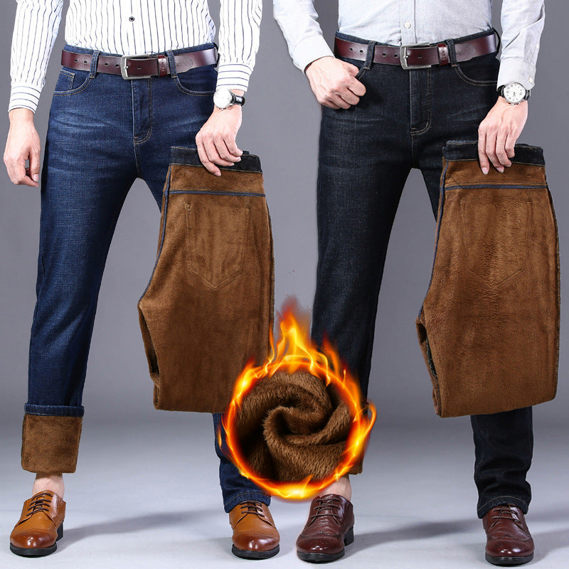 Herren Thermo-Jeans mit dichtem Teddyfutter und robustem Denim-Schnitt Shop Nory