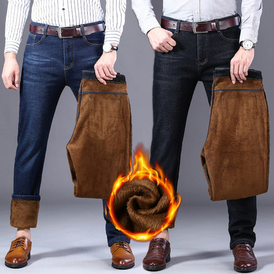 Herren Thermo-Jeans mit dichtem Teddyfutter und robustem Denim-Schnitt Shop Nory