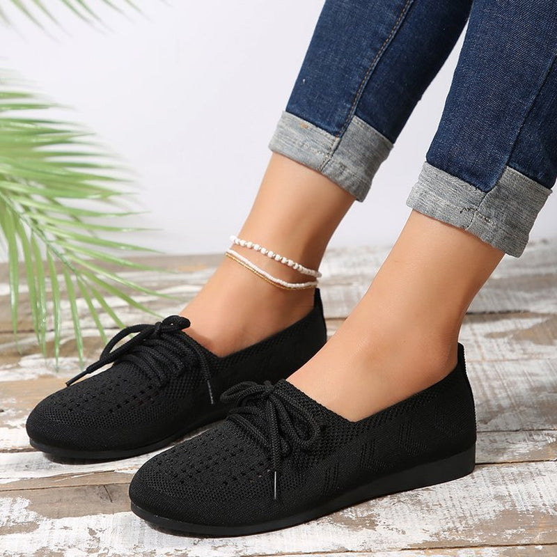 Lässige Flache Mesh Schuhe Shopnory