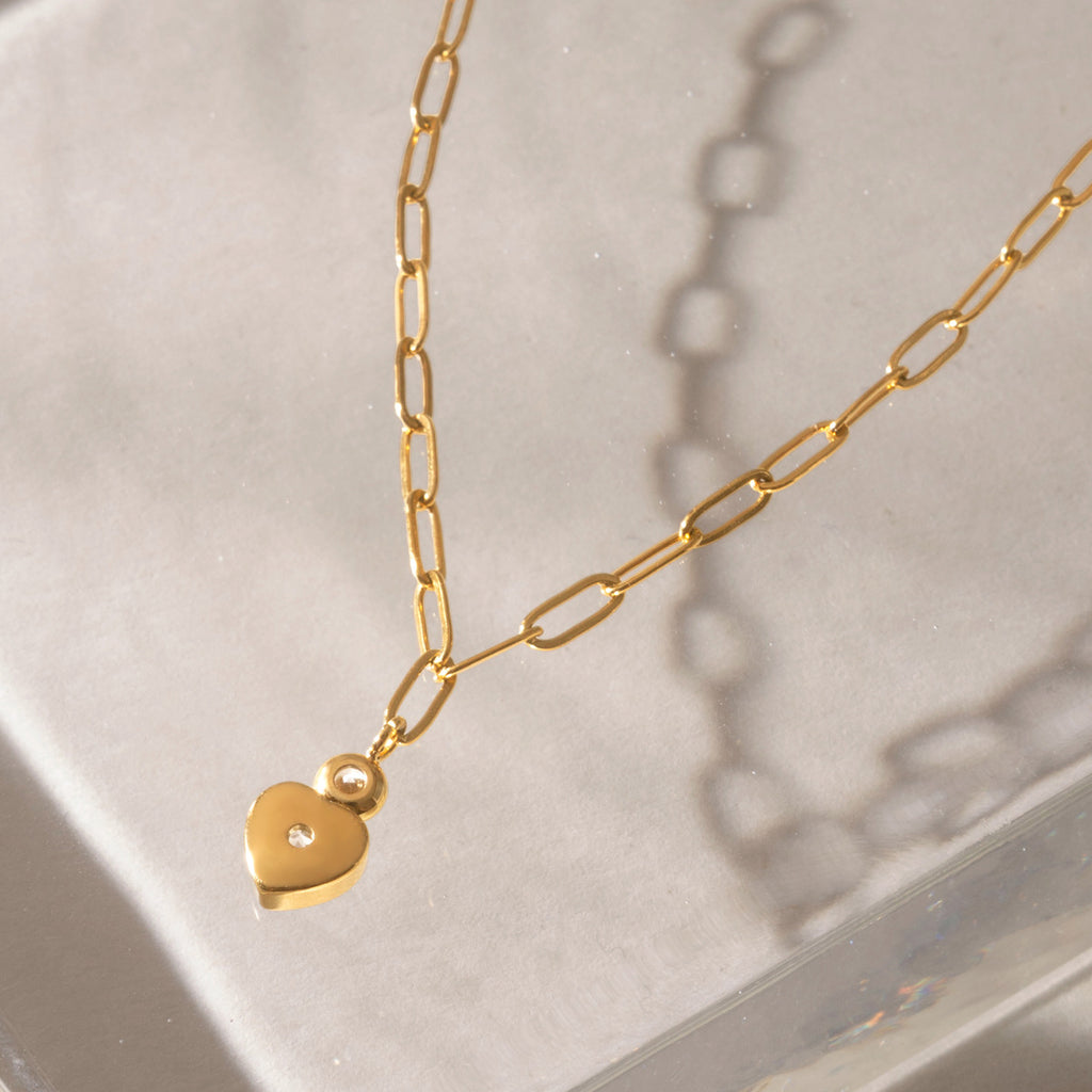 Damen Halsschmuck mit Zirkonstein Shop Nory