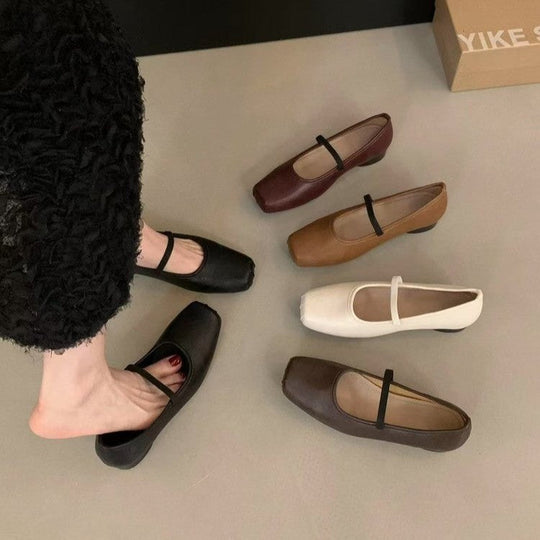 Damen Ballerinas mit elegantem Riemchen und komfortabler Passform
