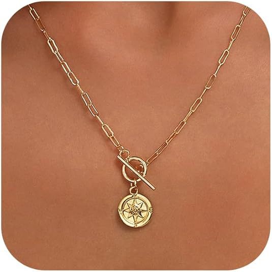 Damen elegante Halskette mit Schleifenanhänger und feinem Gliederdesign Shop Nory