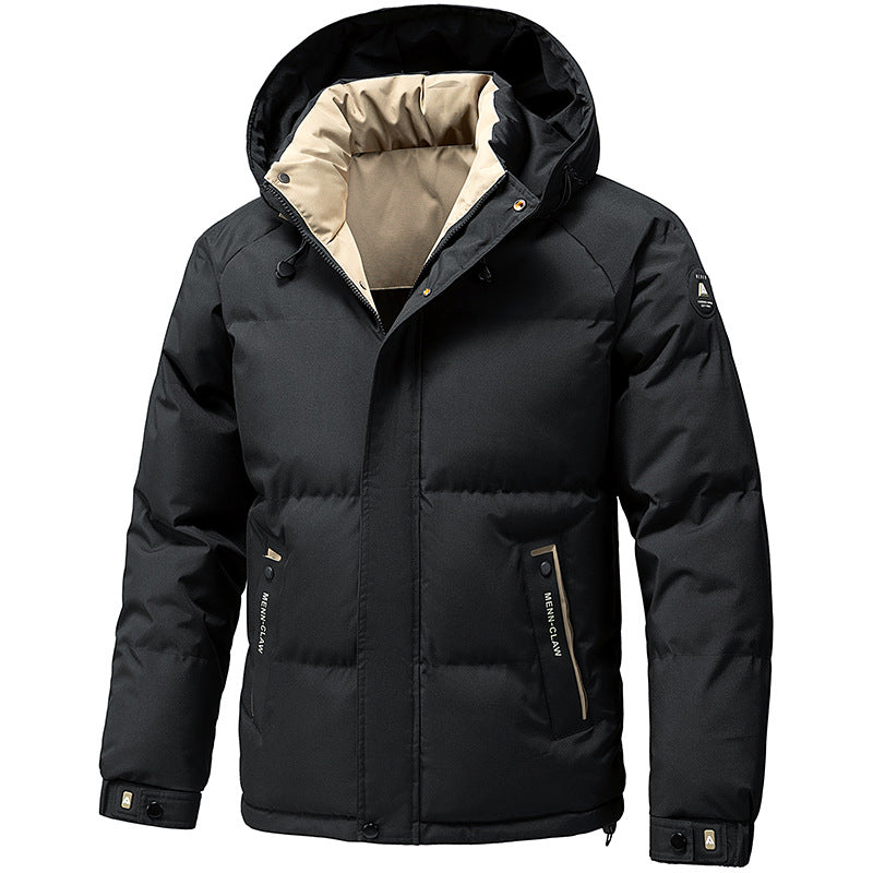 Herren Wattierte Kapuzen-Parka mit Thermofutter und winddichter Außenhülle Shop Nory