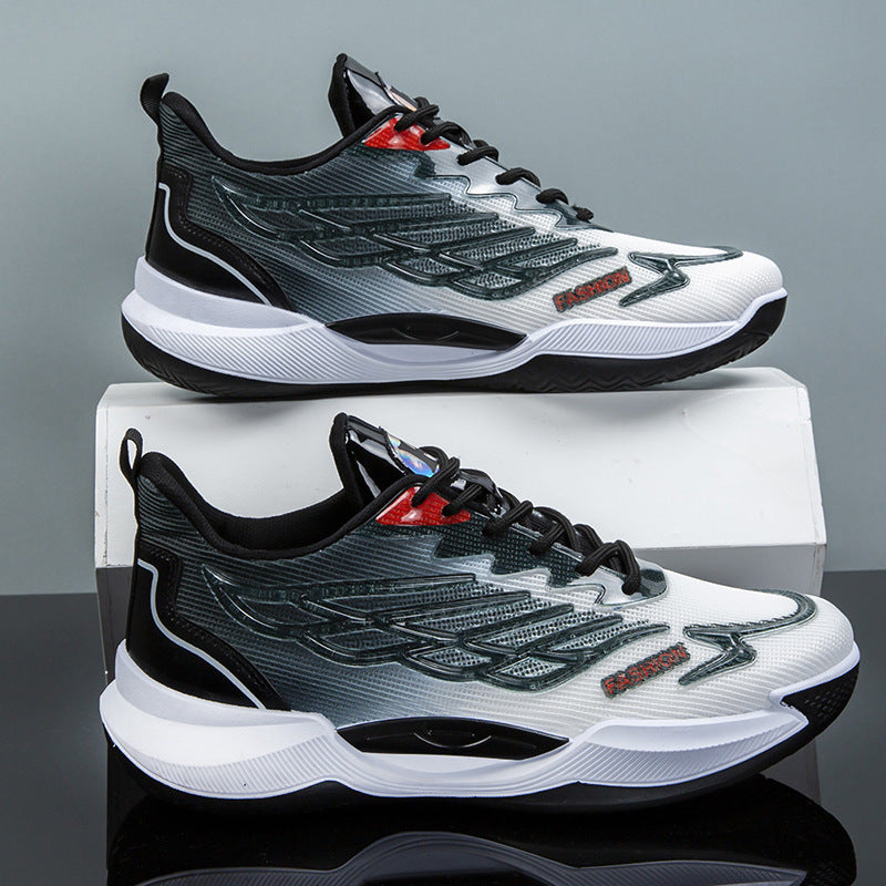 Herren Sportliche Basketball-Sneaker mit atmungsaktiver Oberflächentechnologie und dämpfender Sohle