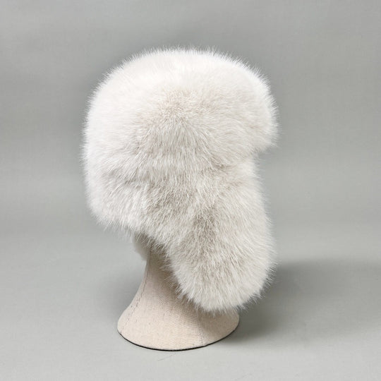 Damen Luxuriöse Kunstpelz-Uschanka mit Ohrklappen und wärmender Fütterung Shop Nory