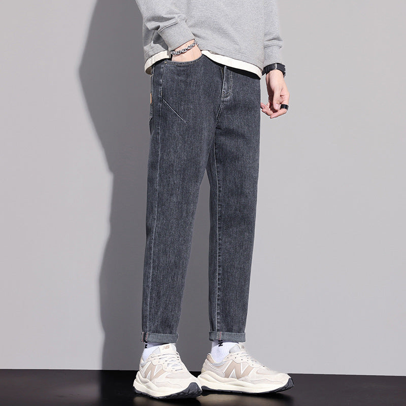 Herren Modische Relaxed Fit Jeans Shop Nory