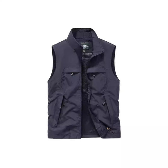 Herren Atmungsaktive Photografen-Utility‑Weste mit Mesh‑Innenfutter und Mehrfach‑Taschen Shop Nory