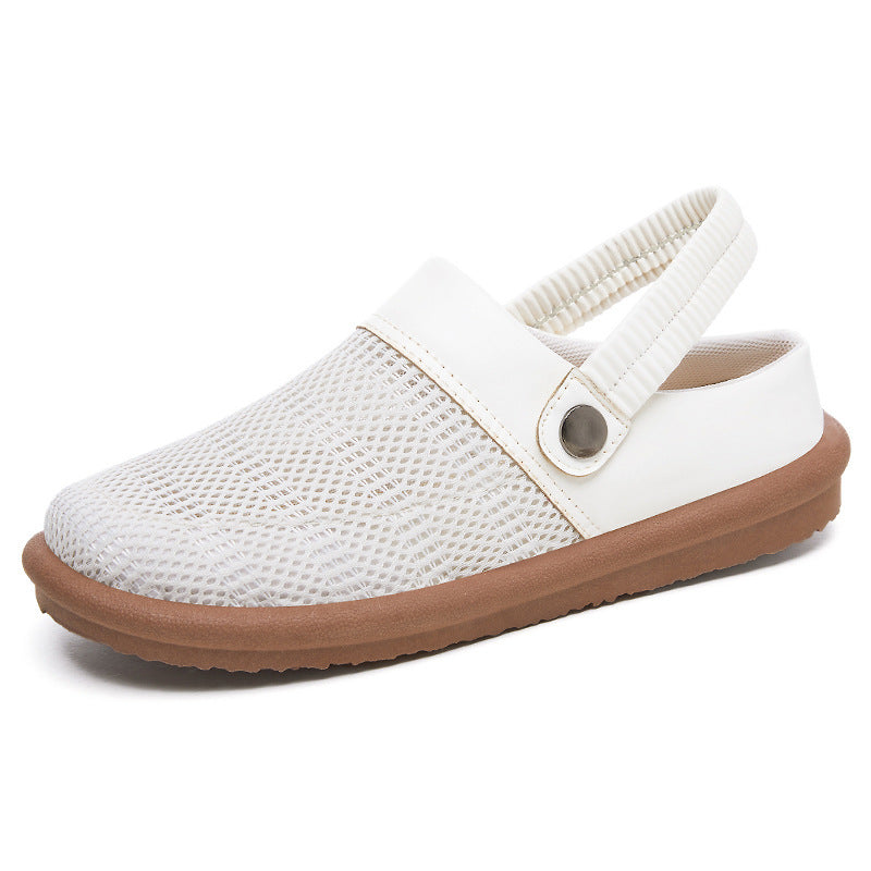 Damen Leichte und atmungsaktive Clogs mit flexiblem Tragekomfort