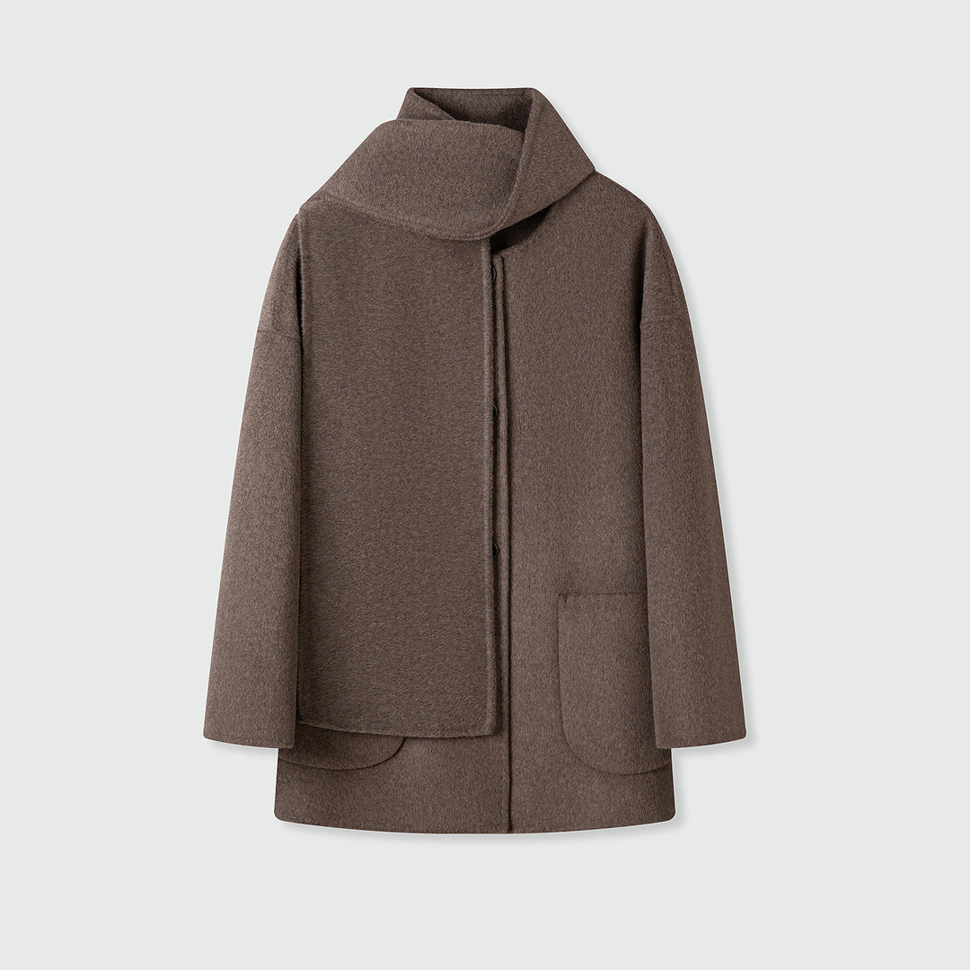 Damen Stilvoller Oversized Mantel Shop Nory