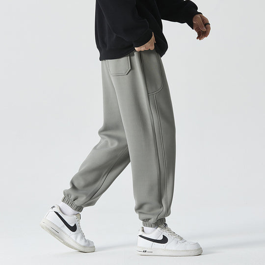 Herren Bequeme athletische Jogginghose mit Tunnelzug und elastischen Knöchelbündchen Shop Nory