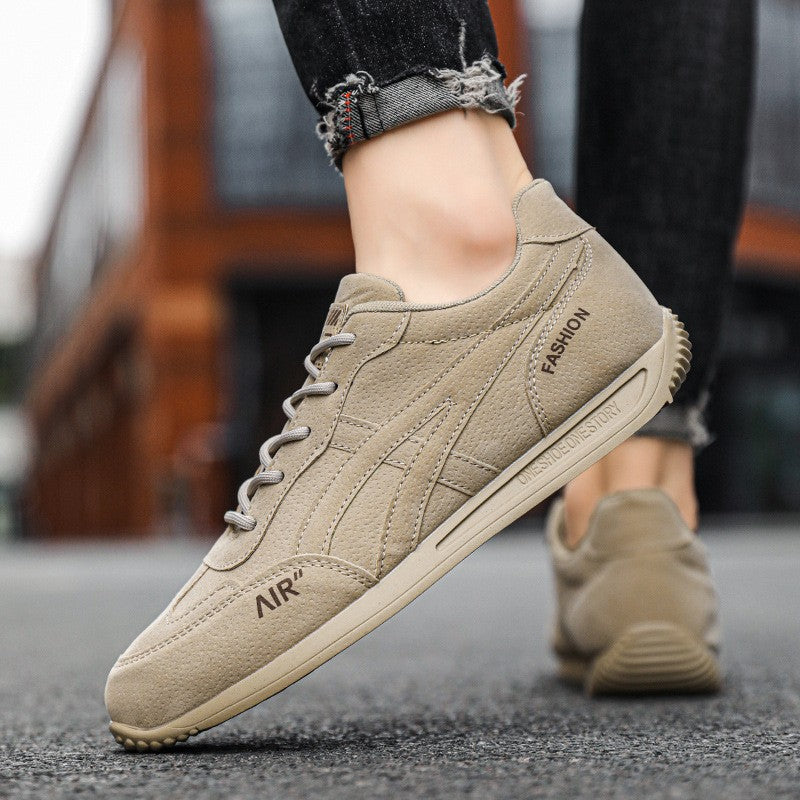 Damen Modische Sneakers mit hochwertiger Veloursleder-Oberfläche und rutschfester Sohle