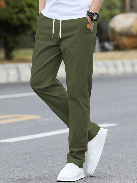 Herren Freizeit-Hose mit atmungsaktivem Material und elastischem Bund