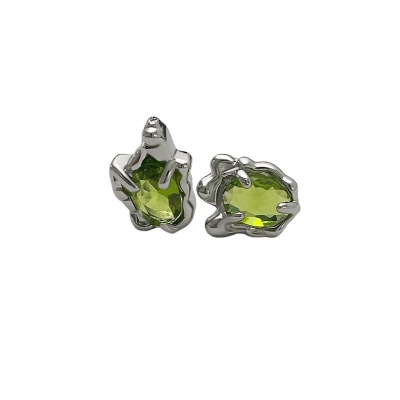 Damen Ohrringe aus hochwertigem Edelstahl mit funkelnden Zirkonia Shop Nory