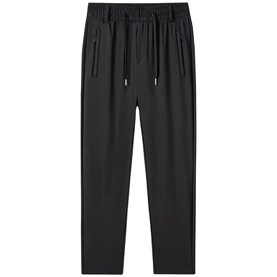 Herren Performance-Jogginghose im Straight-Fit mit elastischem Tunnelzugbund und verdeckter Reißverschlusstasche Shop Nory