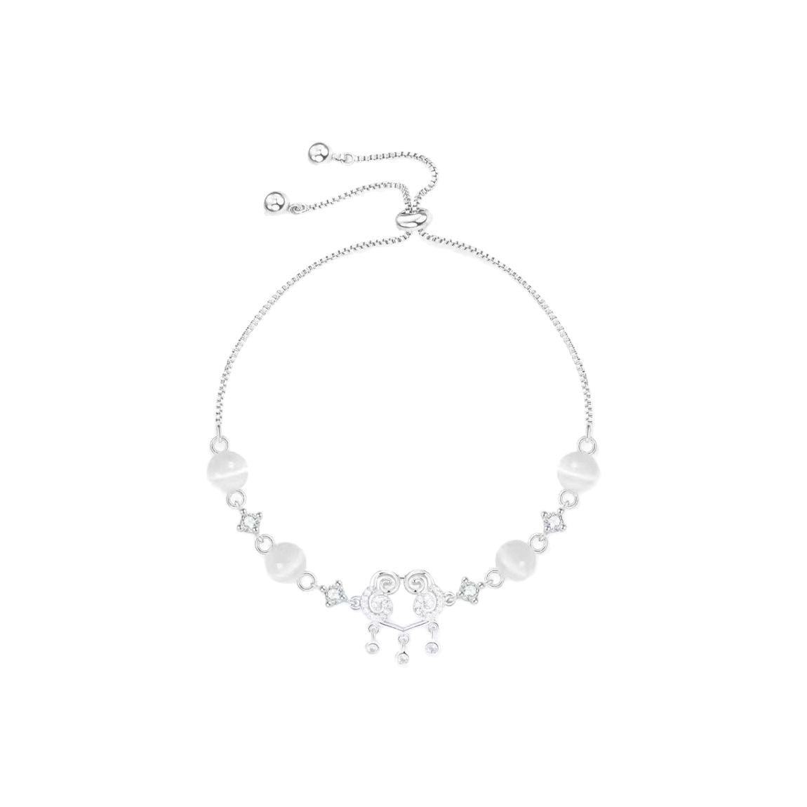 Damen Charmantes Schmuckarmband mit funkelnden Kristallakzenten Shop Nory