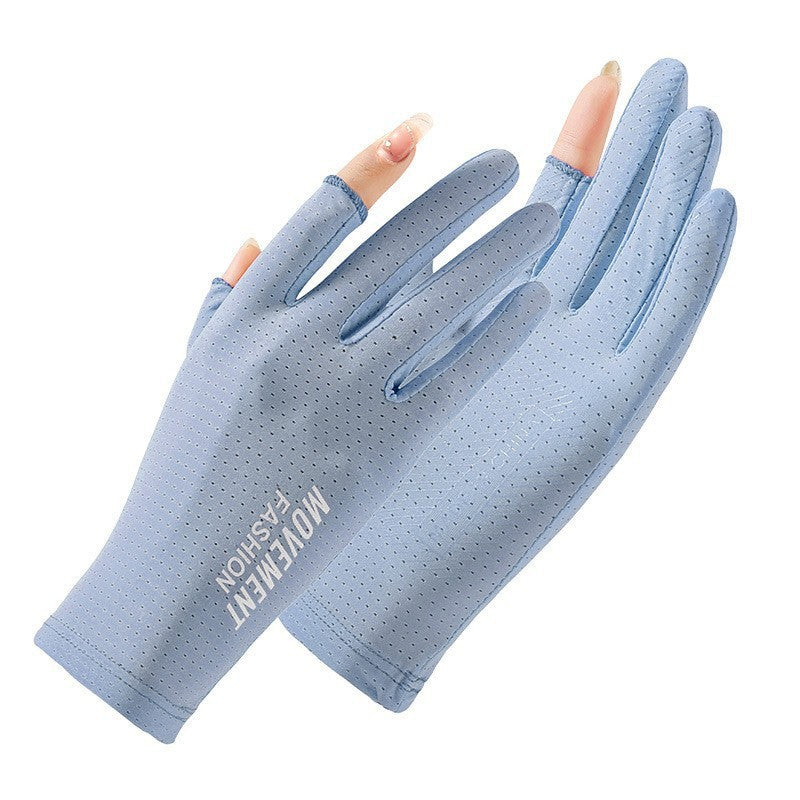 Sonnenschirm Eis Seide Handschuhe
