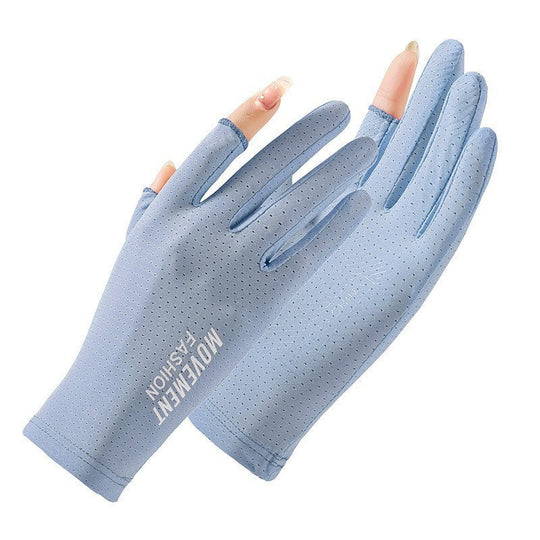 Sonnenschirm Eis Seide Handschuhe