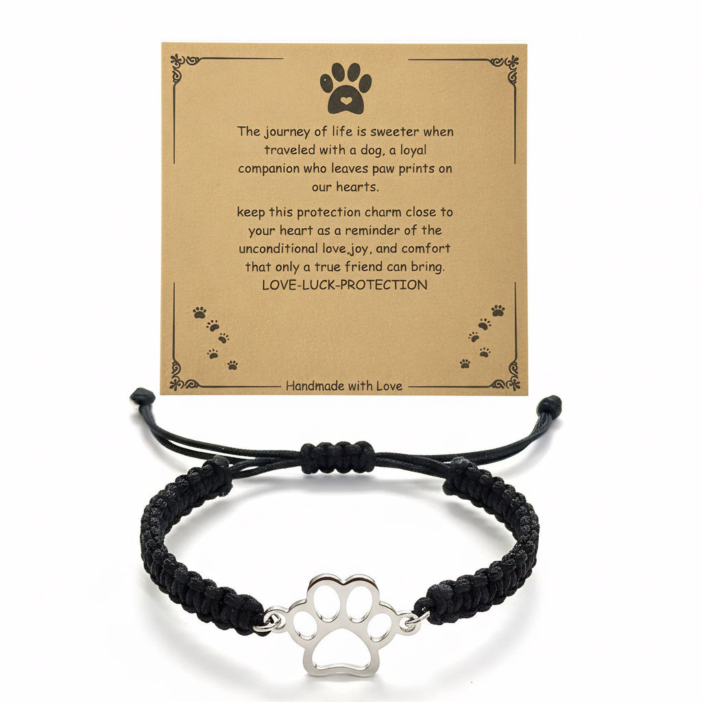 Damenarmband mit Pfotenmotiv Shop Nory
