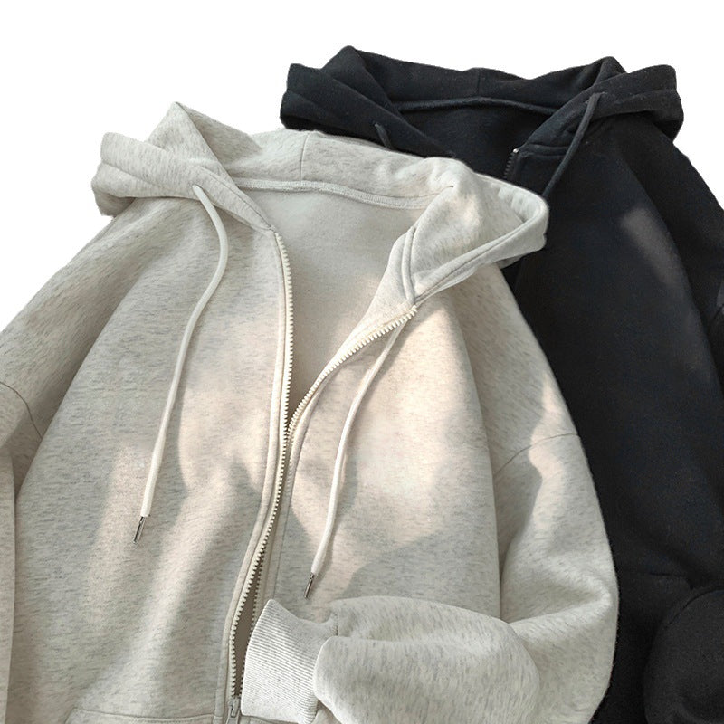 Damen Kapuzen-Sweatjacke mit ergonomischem Schnitt und praktischem Reißverschluss