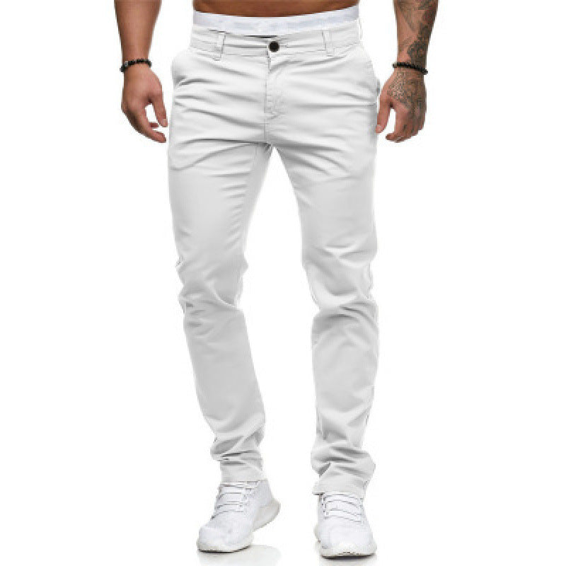Herren Chinohose Slim Fit modern