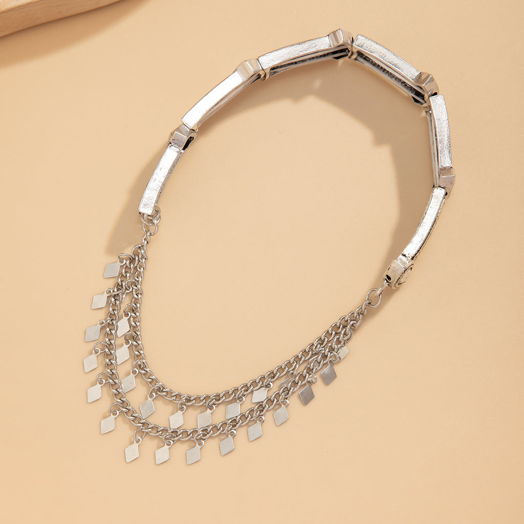 Damen Kettenarmband mit eleganten Verzierungen