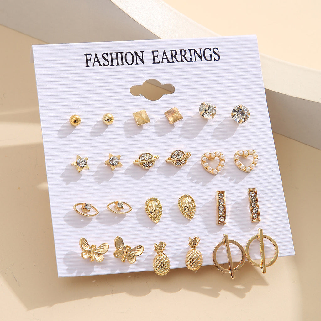 Damen Ohrringe Set mit verschiedenen verspielten Designs Shop Nory