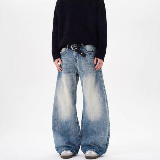 Herren Hochgeschnittene Weitgeschnittene Jeans Shop Nory