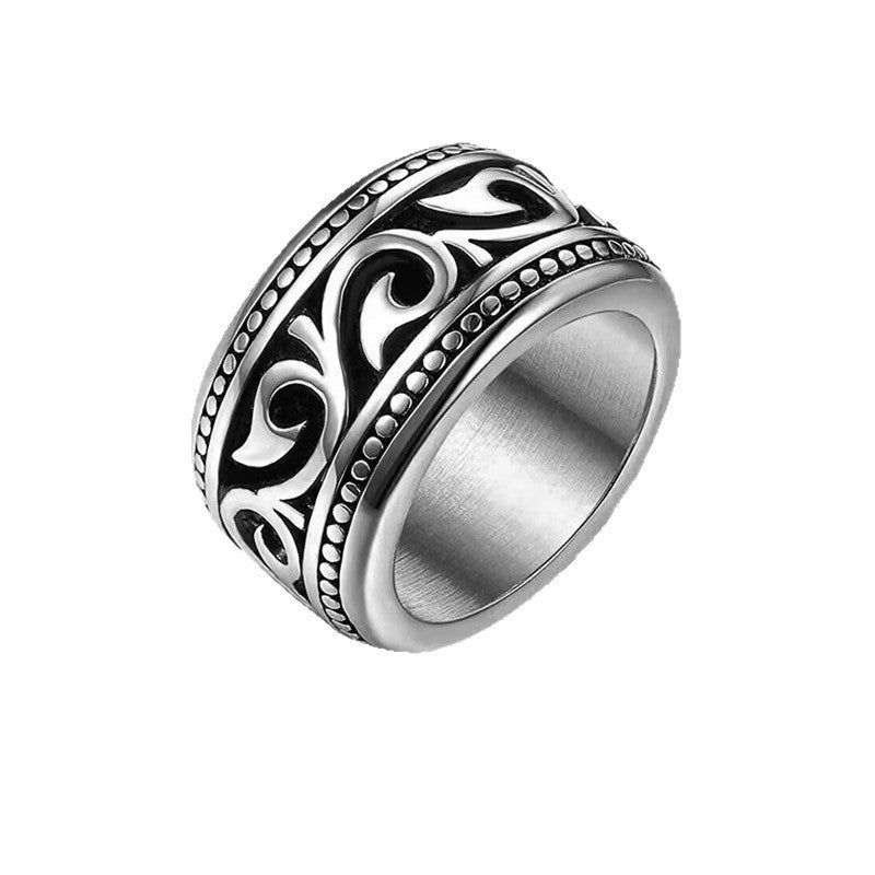 Herren Ring mit kunstvollem Ornamentmuster Shop Nory