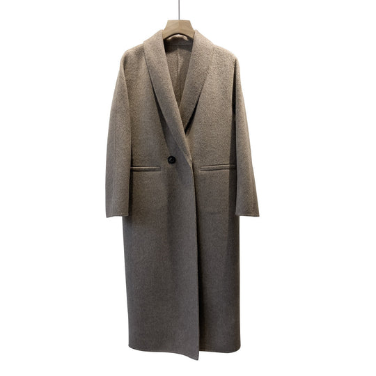 Damen Klassischer Oversized Wollmix Mantel Shop Nory
