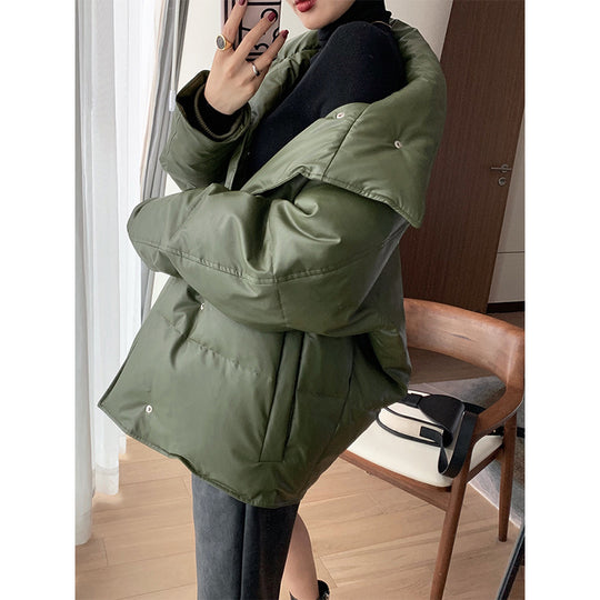 Damen Trendige Oversized Daunenjacke Shop Nory