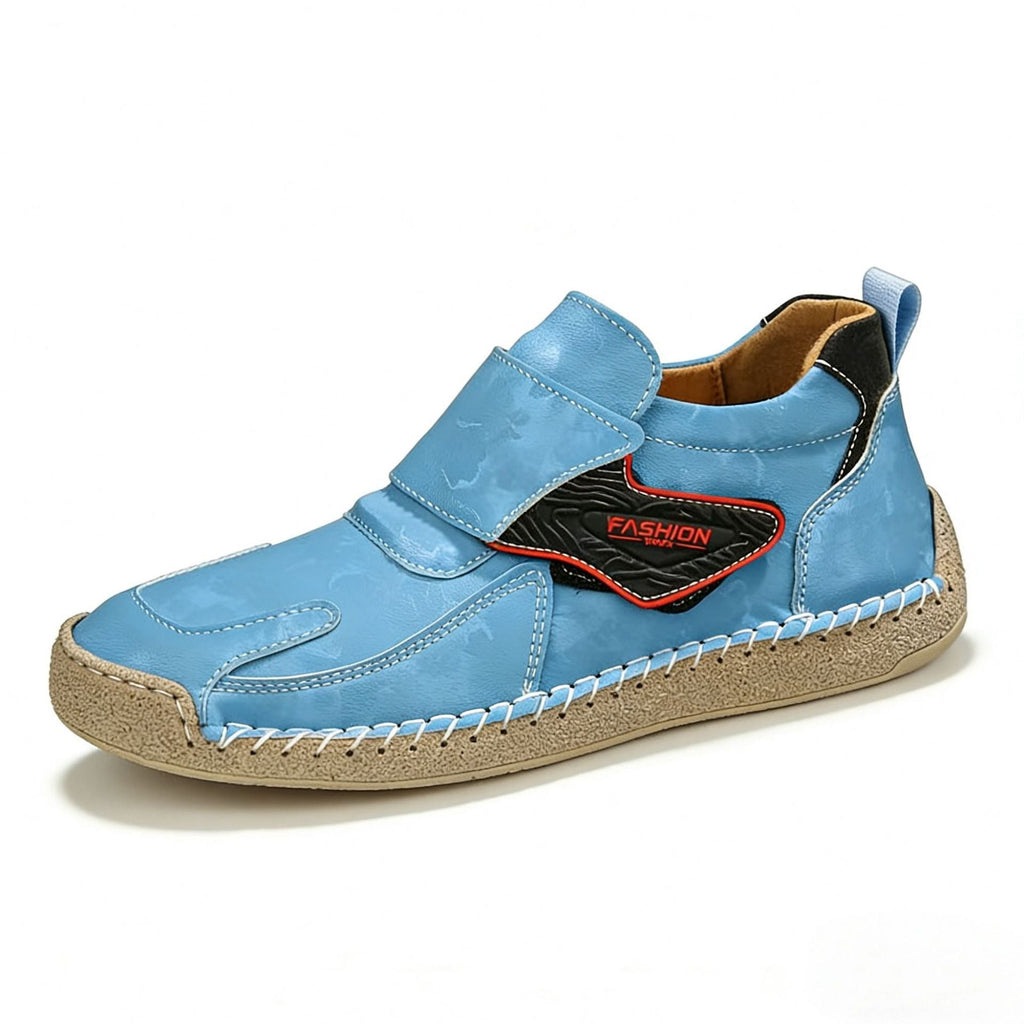Herren Bequeme und modische Freizeitschuhe mit Klettverschluss